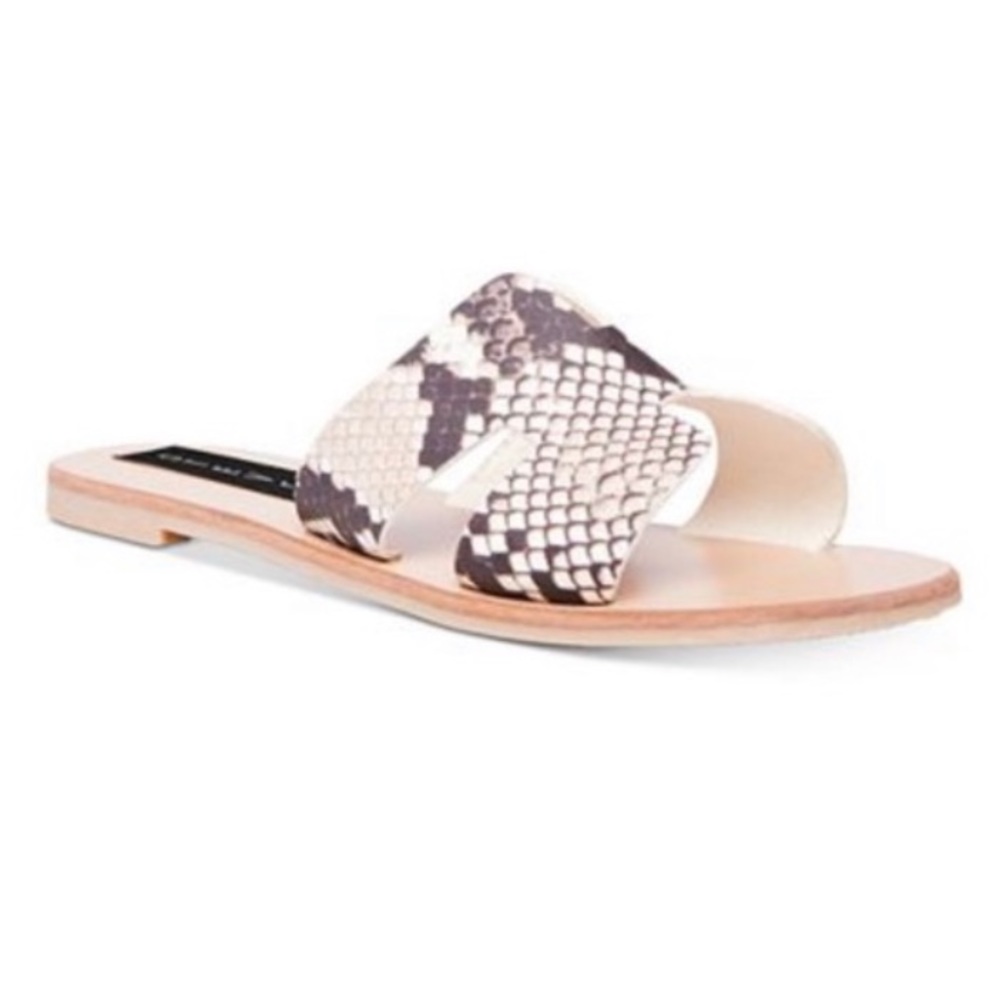 Steve Madden snakeskin sandals size 6